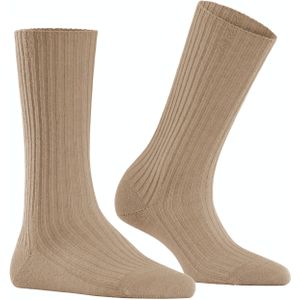 FALKE Cosy Wool Boot damessokken, beige (camel) -  Maat: 39-42