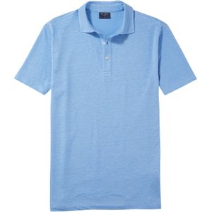 OLYMP Polo Casual - modern fit polo - lichtblauw