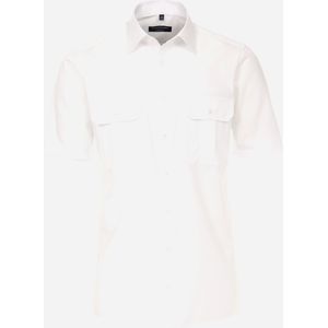 CASA MODA modern fit overhemd, korte mouw, popeline, wit 54