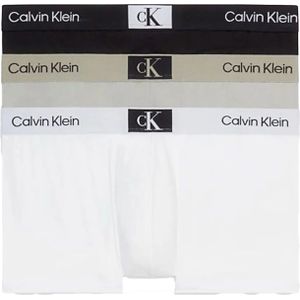 Calvin Klein Trunk (3-pack), heren boxers normale lengte, multicolor -  Maat: L