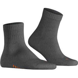 FALKE Run Rib unisex sokken kort, donkergrijs (dark grey)