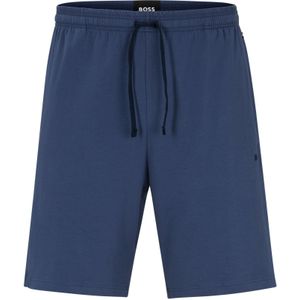 BOSS Mix&Match Short, heren pyjama- of loungebroek kort, blauw -  Maat: XXL