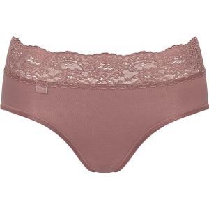 Sloggi Women Romance Midi (1-pack), dames slip, donkerbruin -  Maat: 36