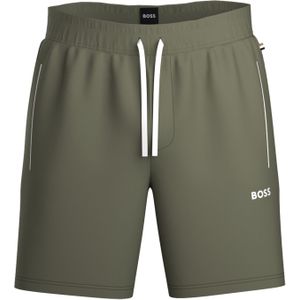 BOSS Mix&Match Short, heren pyjama- of loungebroek kort, lichtgroen