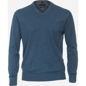 CASA MODA comfort fit trui, blauw -  Maat: 4XL
