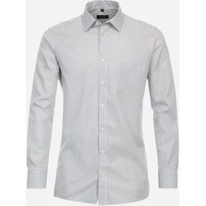 3 voor 99 | Redmond comfort fit overhemd, popeline, blauw gestreept 45/46