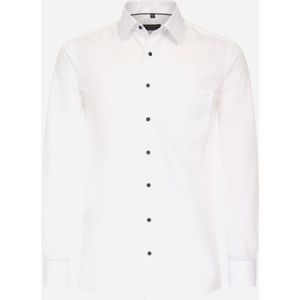 3 voor 99 | Redmond comfort fit overhemd, popeline, wit 47/48