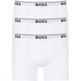 HUGO BOSS Power boxer briefs (3-pack), heren boxers normale lengte, wit -  Maat: L