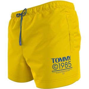 Tommy Hilfiger Short Drawstring swimshort, heren zwembroek, geel -  Maat: L