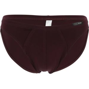 HOM Tencel soft comfort micro briefs (1-pack), heren micro slip, bordeaux