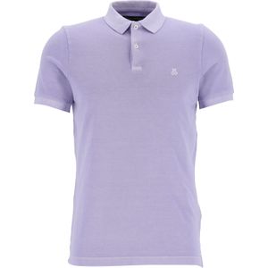 Marc O'Polo shaped fit polo, heren poloshirt, lavendel paars