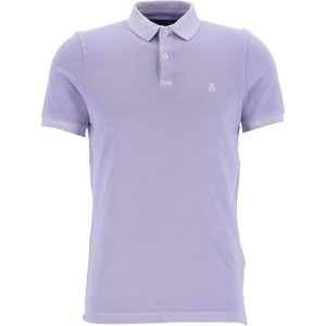 Marc O'Polo shaped fit polo, heren poloshirt, lavendel paars