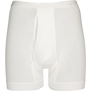 Mey Noblesse boxer briefs (1-pack), heren boxer normale lengte met gulp, wit -  Maat: XL