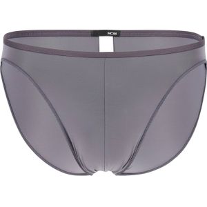 HOM Plumes micro briefs (1-pack), heren micro slip microfiber, antraciet grijs