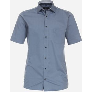 CASA MODA modern fit overhemd, korte mouw, popeline, blauw 41
