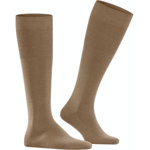 FALKE Airport heren kniekousen, beige (camel)