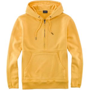 OLYMP modern fit hoodie katoen, geel