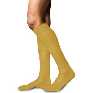 FALKE - No. 9 - Kniekousen - Okergeel - Katoen