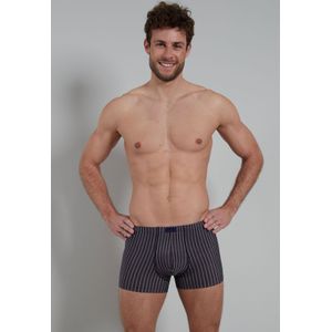 Gotzburg heren boxer normale lengte (1-pack), donkerblauw gestreept