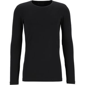 SCHIESSER 95/5 Originals T-shirt (1-pack), O-hals lange mouw, zwart -  Maat: XL