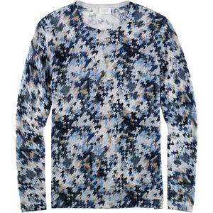 OLYMP Level Five body fit pullover katoen, marineblauw