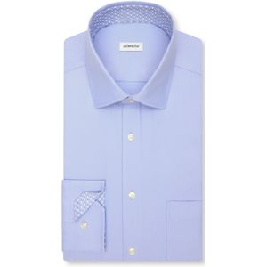 Seidensticker - 845665 - Chemise - Lichtblauw - Lange Mouwen - Coupe Rechte