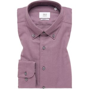 ETERNA slim fit overhemd, flanel, paars