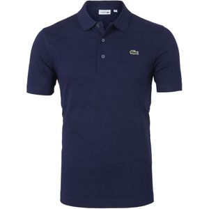 Lacoste Sport polo regular fit stretch, donkerblauw -  Maat: XL