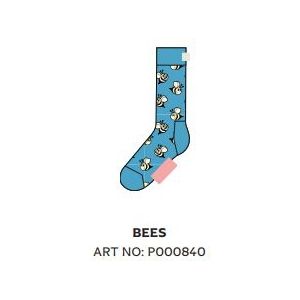 Happy Socks Bee Sock, unisex sokken - Unisex - Maat: 36-40