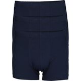 SCHIESSER 95/5 Essentials shorts (3-pack), donkerblauw -  Maat: XL