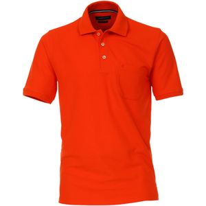 CASA MODA comfort fit heren polo, oranje