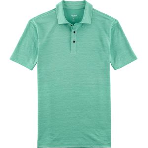 OLYMP Polo Level 5 Casual, slim fit polo, groen