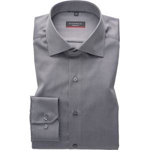 ETERNA modern fit overhemd, twill, antraciet grijs 48