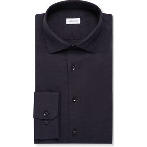 Seidensticker slim fit overhemd, popeline, blauw