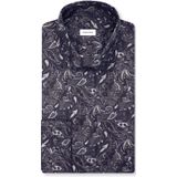 Seidensticker - 845500 - Chemise - Grijs - Manches Longues - Coupe Droite