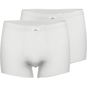 Gotzburg heren boxer normale lengte (2-pack), wit -  Maat: M