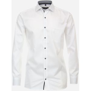 CASA MODA modern fit overhemd, twill, wit 44