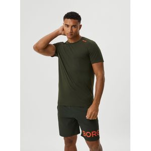 Bjorn Borg - Athletic T-shirt - Donkergroen