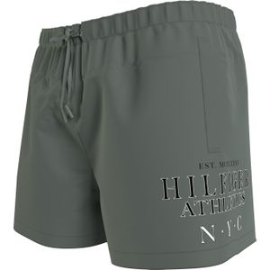 Tommy Hilfiger Medium Drawstring swimshort, heren zwembroek, groen -  Maat: S