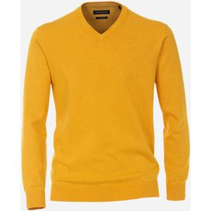 CASA MODA comfort fit trui, geel -  Maat: 4XL