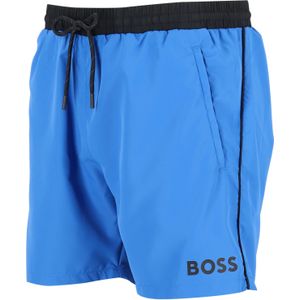 HUGO BOSS Starfish swim shorts, heren zwembroek, middenblauw -  Maat: XXL