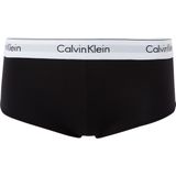 Calvin Klein dames Modern Cotton hipster slip, boyshort, zwart - Maat: XL