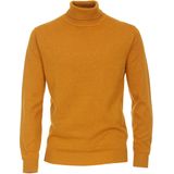 Redmond heren coltrui katoen, geel (middeldik)