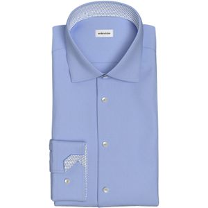 Seidensticker x-slim fit overhemd, popeline, blauw