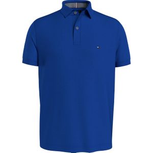 Tommy Hilfiger 1985 Regular Polo, heren poloshirt, donker kobaltblauw -  Maat: XL