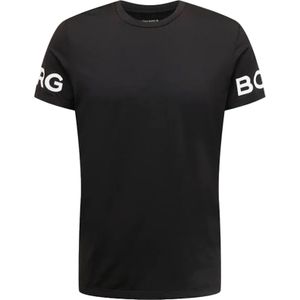 Bjorn Borg T-shirt, zwart -  Maat: L