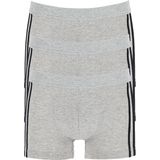 SCHIESSER 95/5 Stretch shorts (3-pack), zwart, blauw en grijs -  Maat: XXL