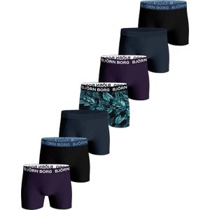 Bjorn Borg Cotton Stretch boxers, heren boxers normale lengte (7-pack), multicolor -  Maat: XXL