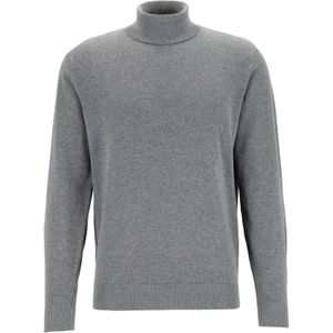 Redmond heren coltrui katoen - grijs