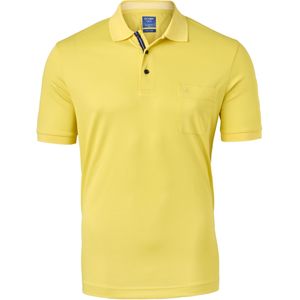 OLYMP modern fit poloshirt, active dry, geel -  Maat: XL